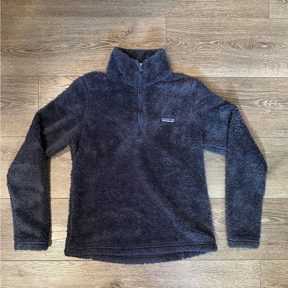 Patagonia Los Gatos Fleece 1/4 Zip Smolder Blue - Picture 9 of 12